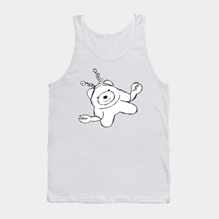 Crabby Smiley Bear Tank Top